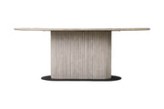 Richmond Interiors La Cantera 200cm Dining Table in Beige  Nicholas John Interiors