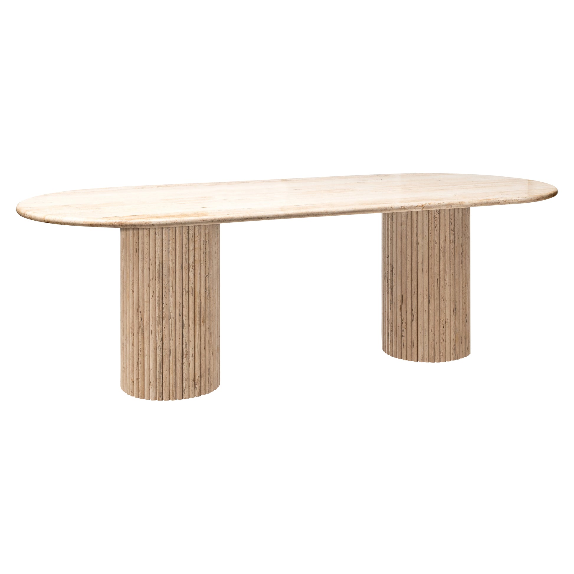 Richmond Interiors La Cantera 240cm Dining Table in Beige  Nicholas John Interiors