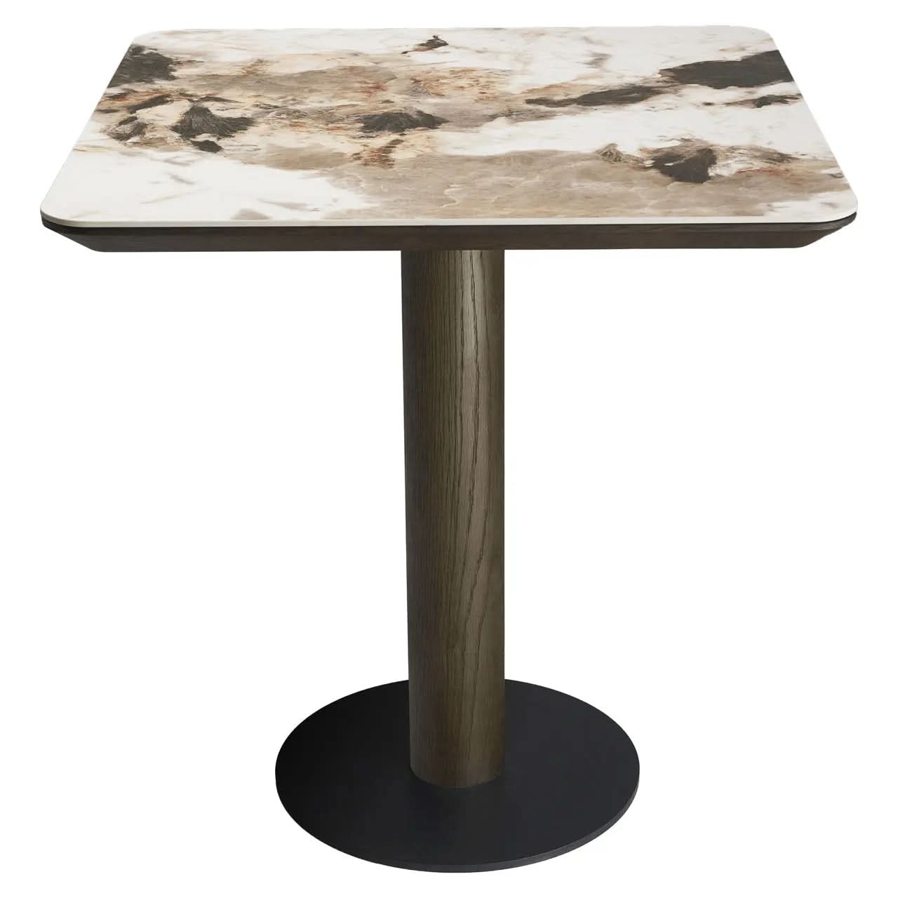 Richmond Interiors Langford Brown Bistro Table   Nicholas John Interiors
