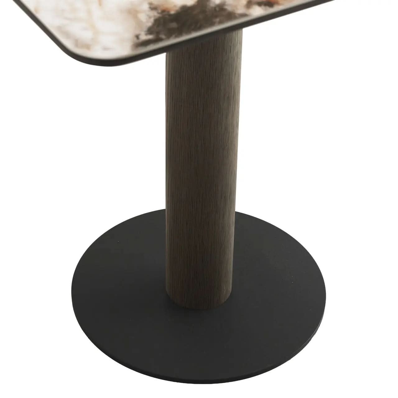 Richmond Interiors Langford Brown Bistro Table   Nicholas John Interiors