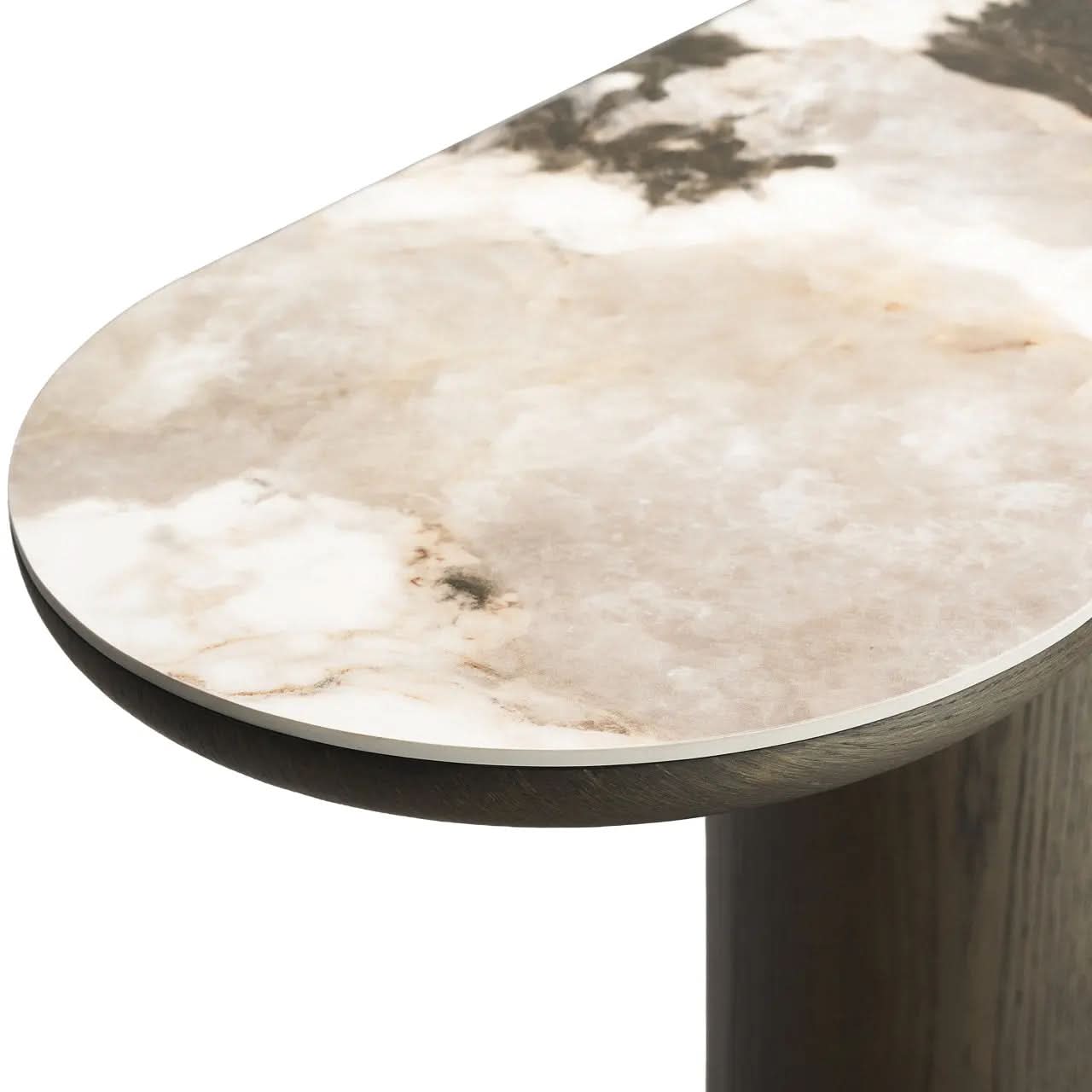 Richmond Interiors Langford Brown Console Table   Nicholas John Interiors