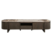 Richmond Interiors Langford Brown TV Cabinet   Nicholas John Interiors