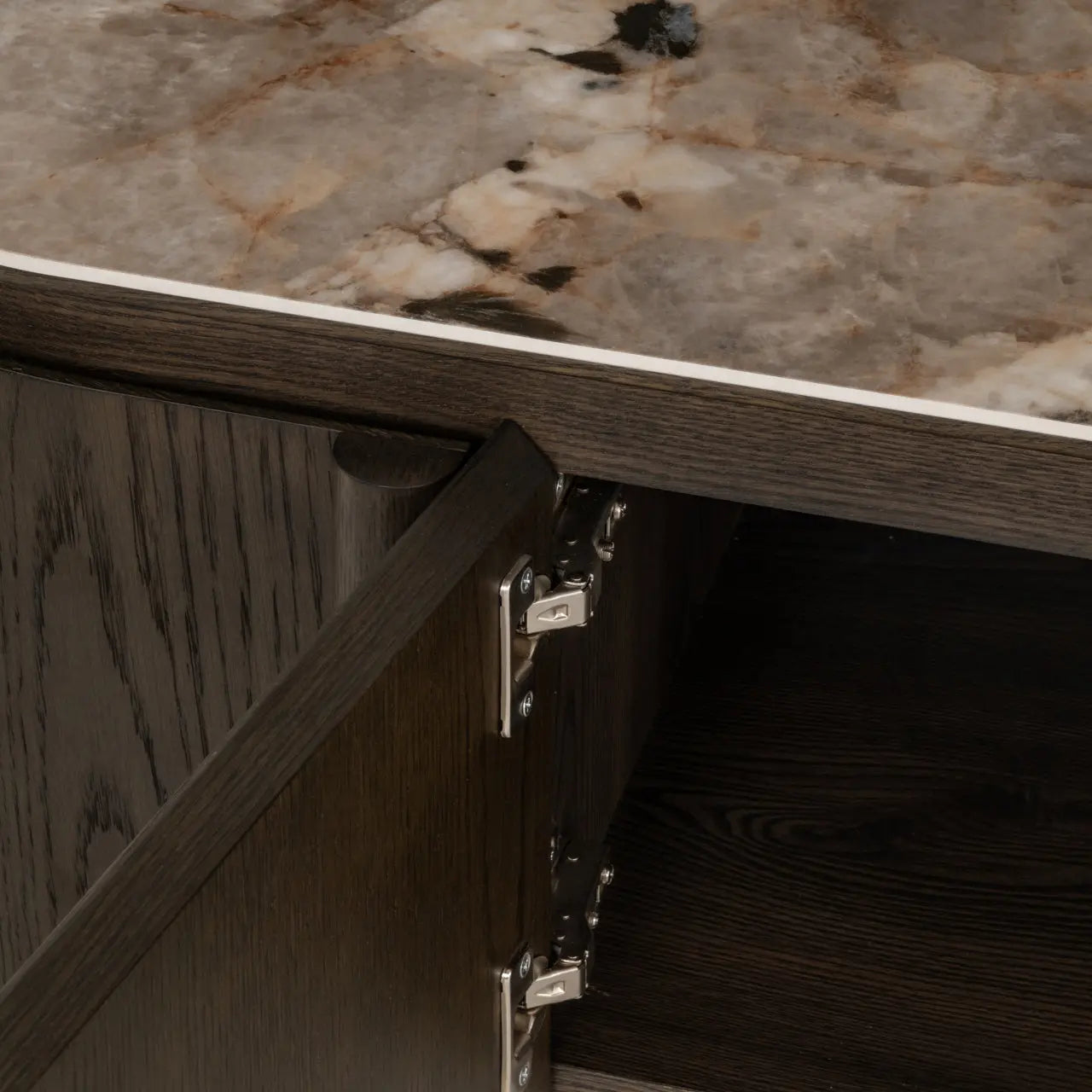 Richmond Interiors Langford Brown TV Cabinet   Nicholas John Interiors