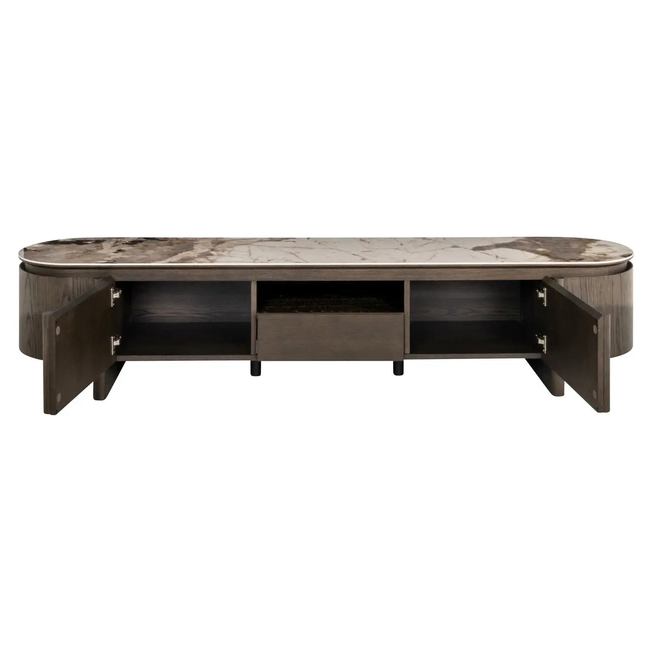 Richmond Interiors Langford Brown TV Cabinet   Nicholas John Interiors