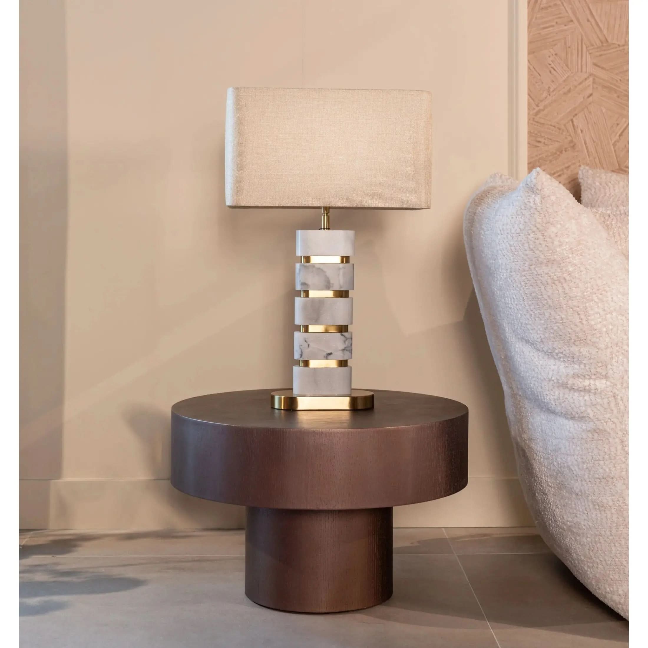 Richmond Interiors Lenore Gold Table Lamp   Nicholas John Interiors