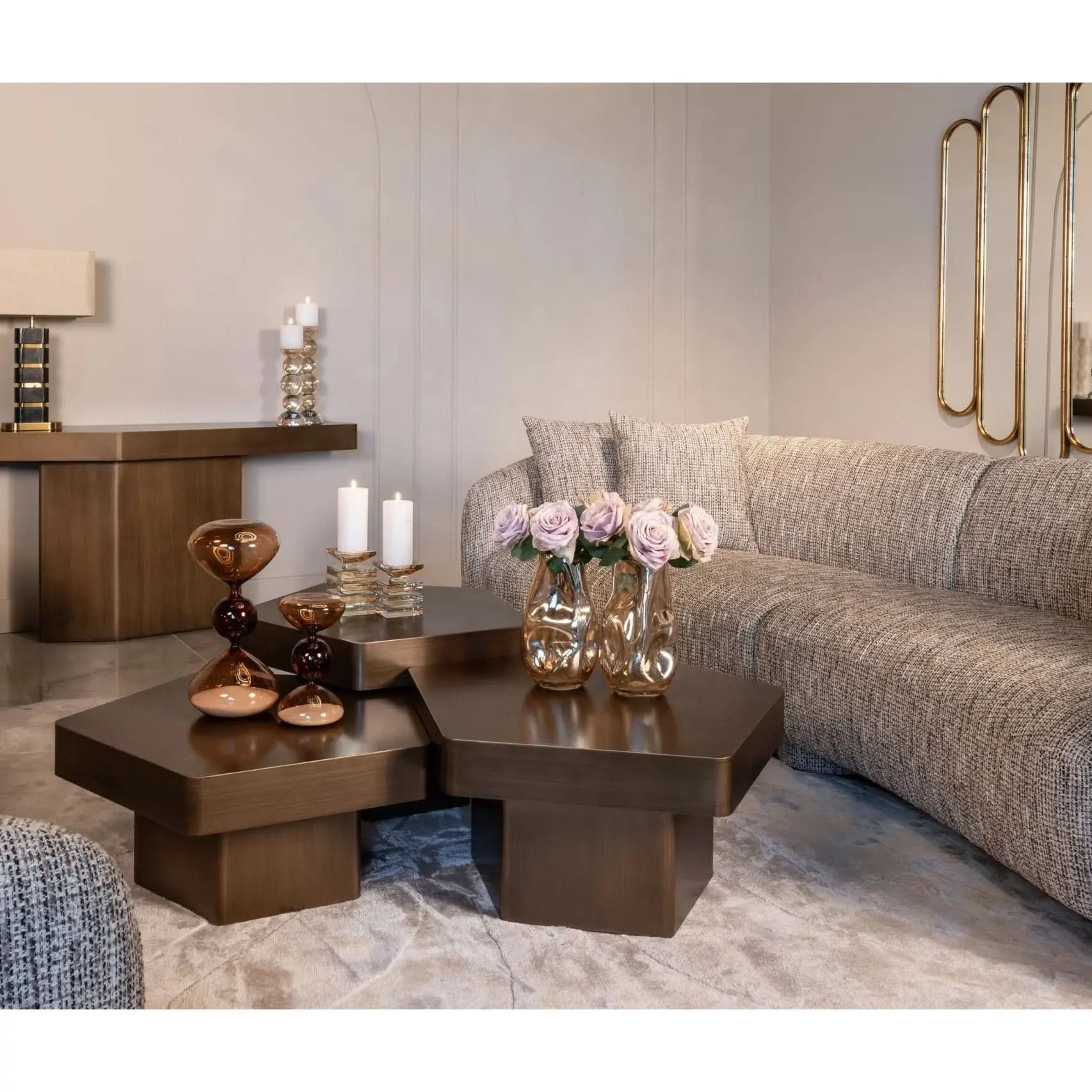 Richmond Interiors Lenore Gold Table Lamp   Nicholas John Interiors