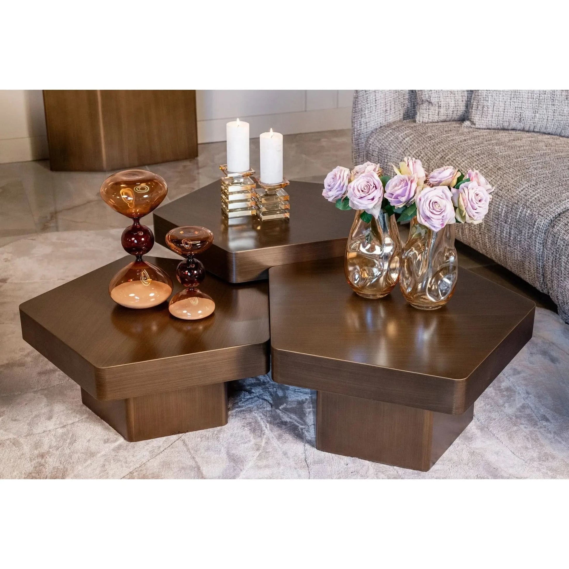 Richmond Interiors Lenore Gold Table Lamp   Nicholas John Interiors