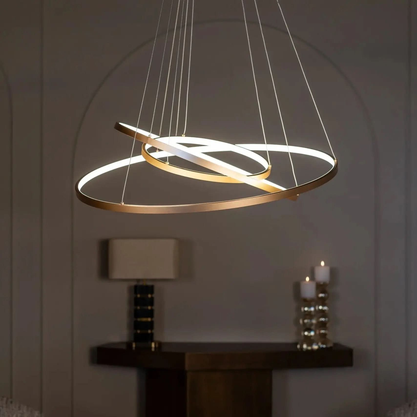 Richmond Interiors Lenore Gold Table Lamp   Nicholas John Interiors