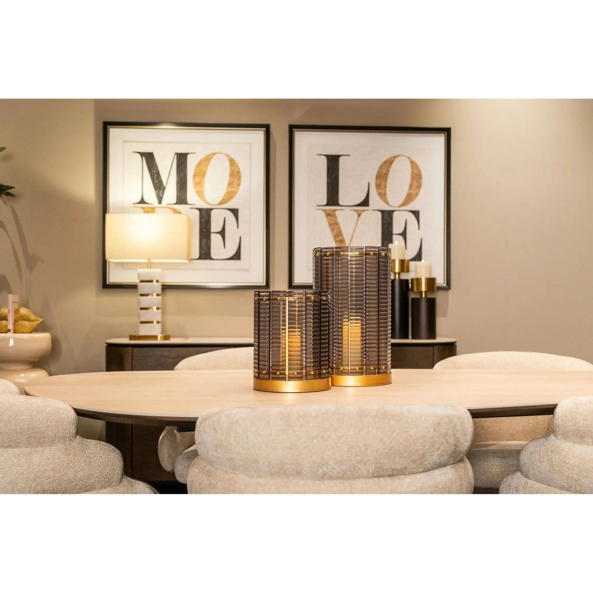 Richmond Interiors Lenore Gold Table Lamp   Nicholas John Interiors