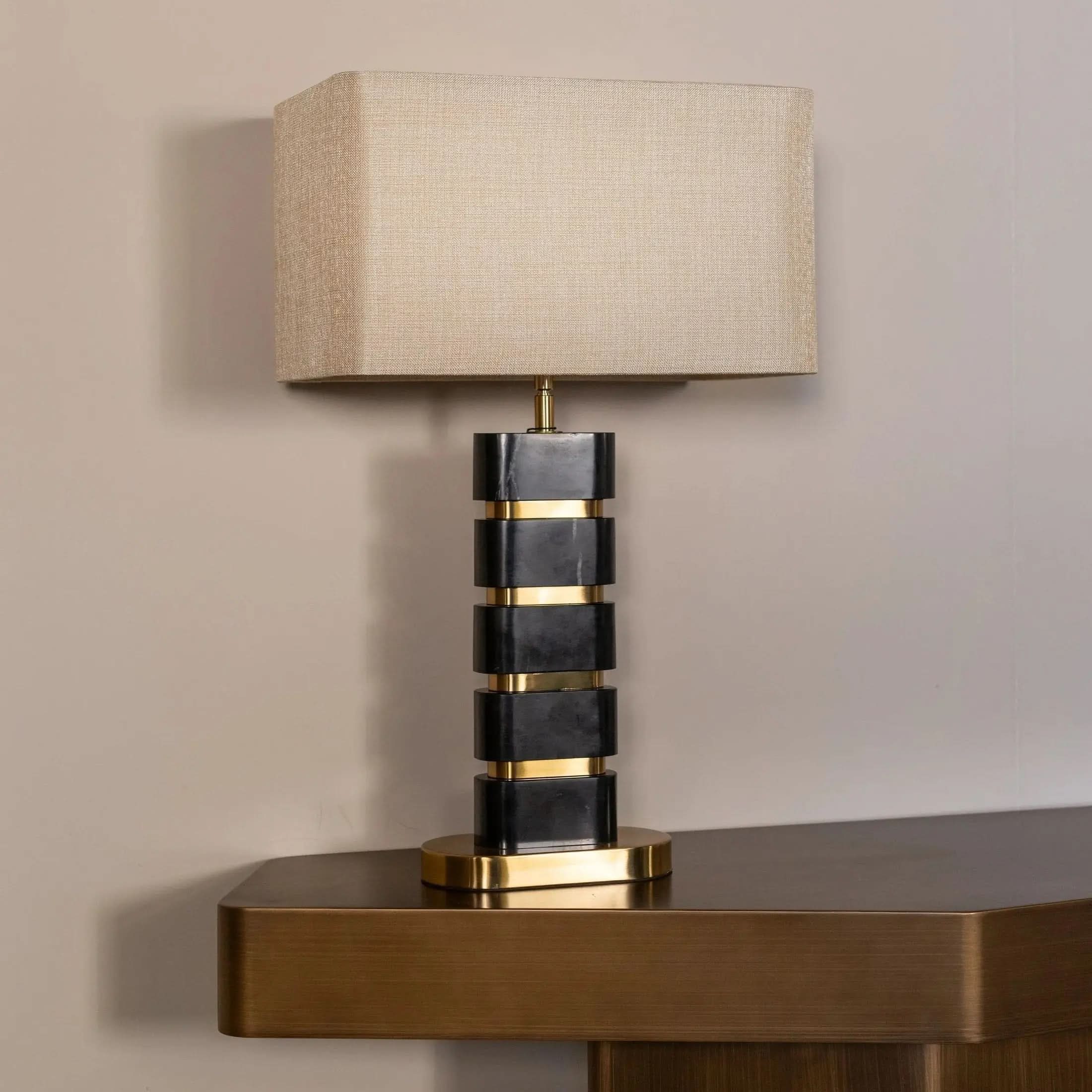 Richmond Interiors Lenore Gold Table Lamp   Nicholas John Interiors
