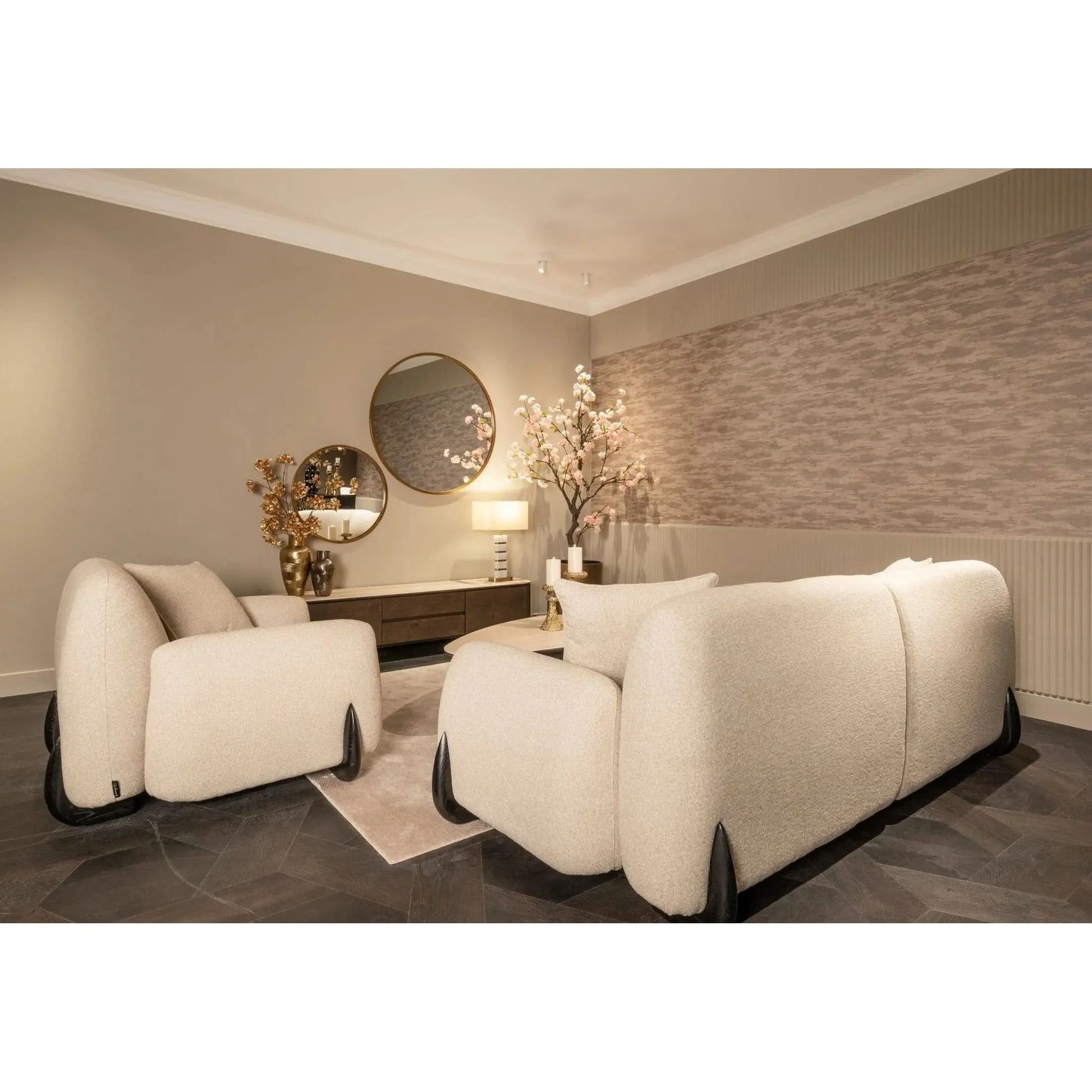 Richmond Interiors Lenore Gold Table Lamp   Nicholas John Interiors
