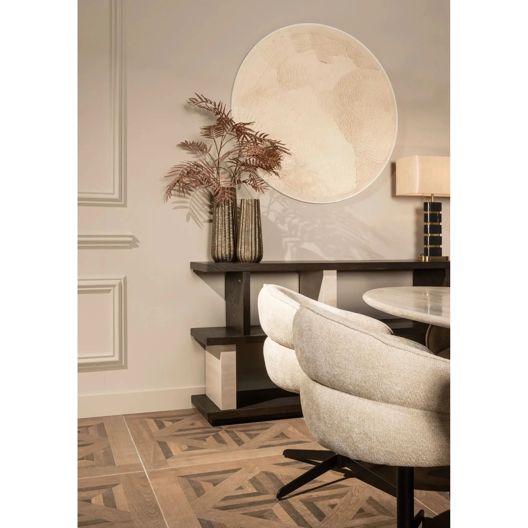 Richmond Interiors Levina Black/Gold Table Lamp   Nicholas John Interiors