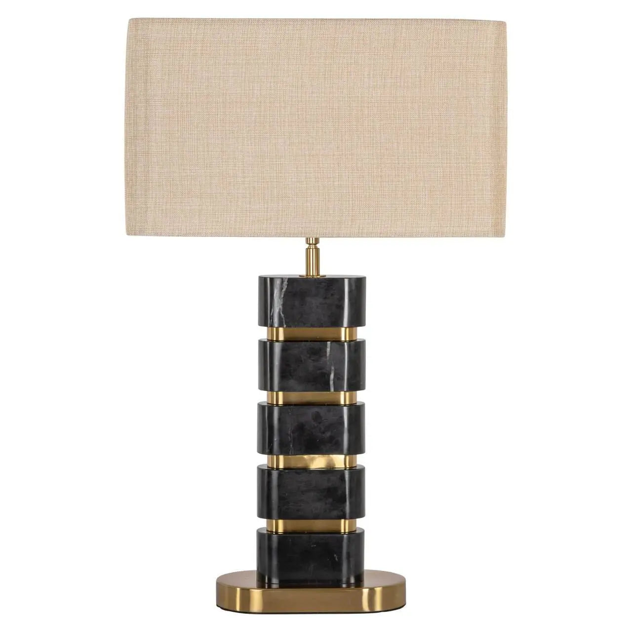 Richmond Interiors Levina Black/Gold Table Lamp   Nicholas John Interiors