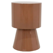 Richmond Interiors Liza Mocha Mousse End Table   Nicholas John Interiors