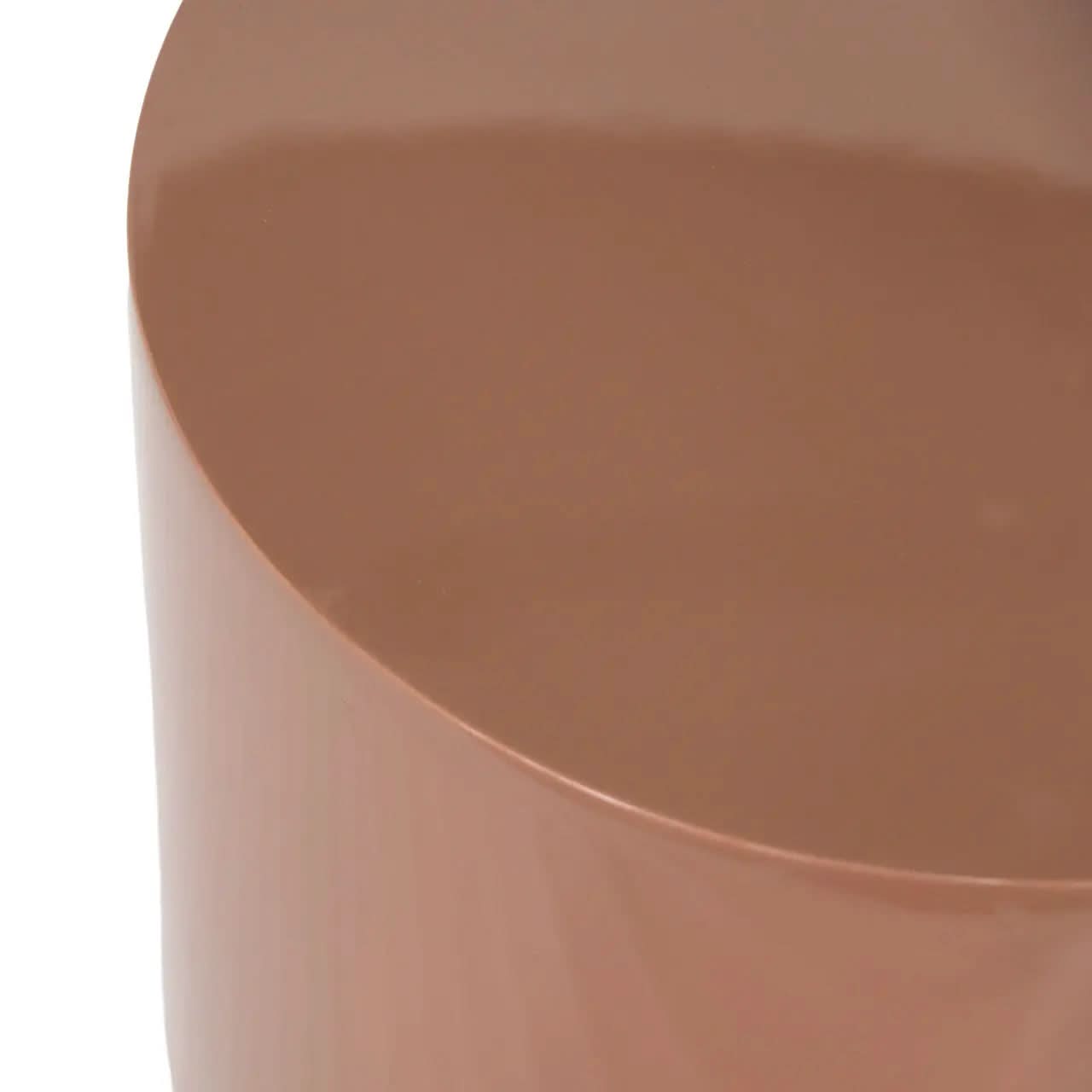 Richmond Interiors Liza Mocha Mousse End Table   Nicholas John Interiors