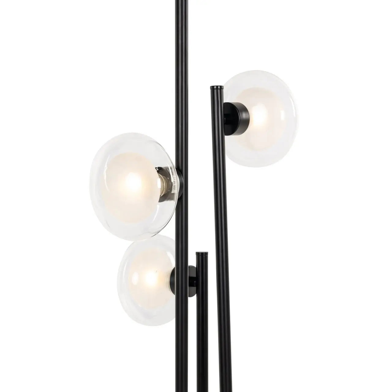 Richmond Interiors Luva Black Floor Lamp  Nicholas John Interiors