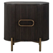 Richmond Interiors Luxor Brown Nightstand   Nicholas John Interiors