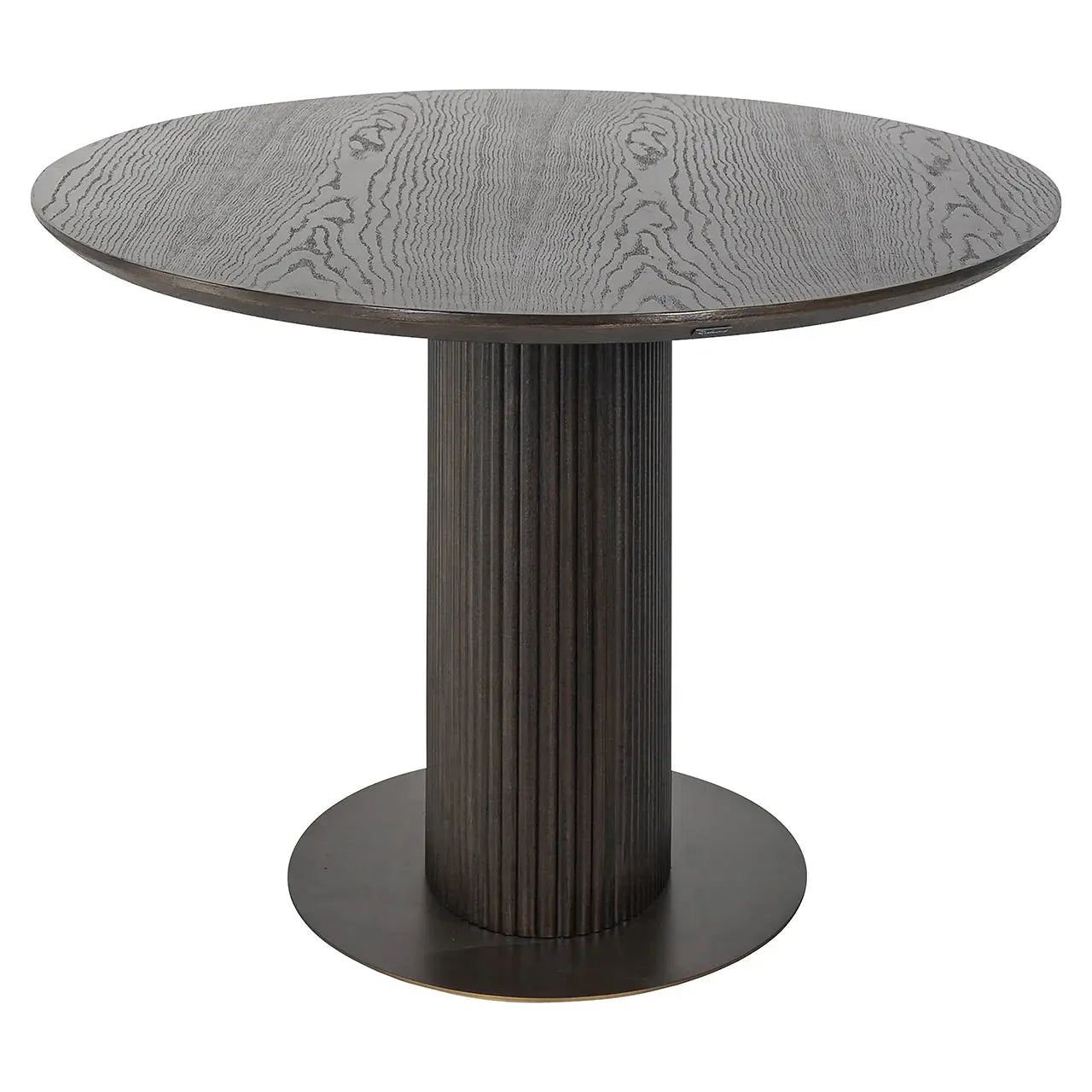 Richmond Interiors Luxor Brown Oval 300cm Dining Table   Nicholas John Interiors