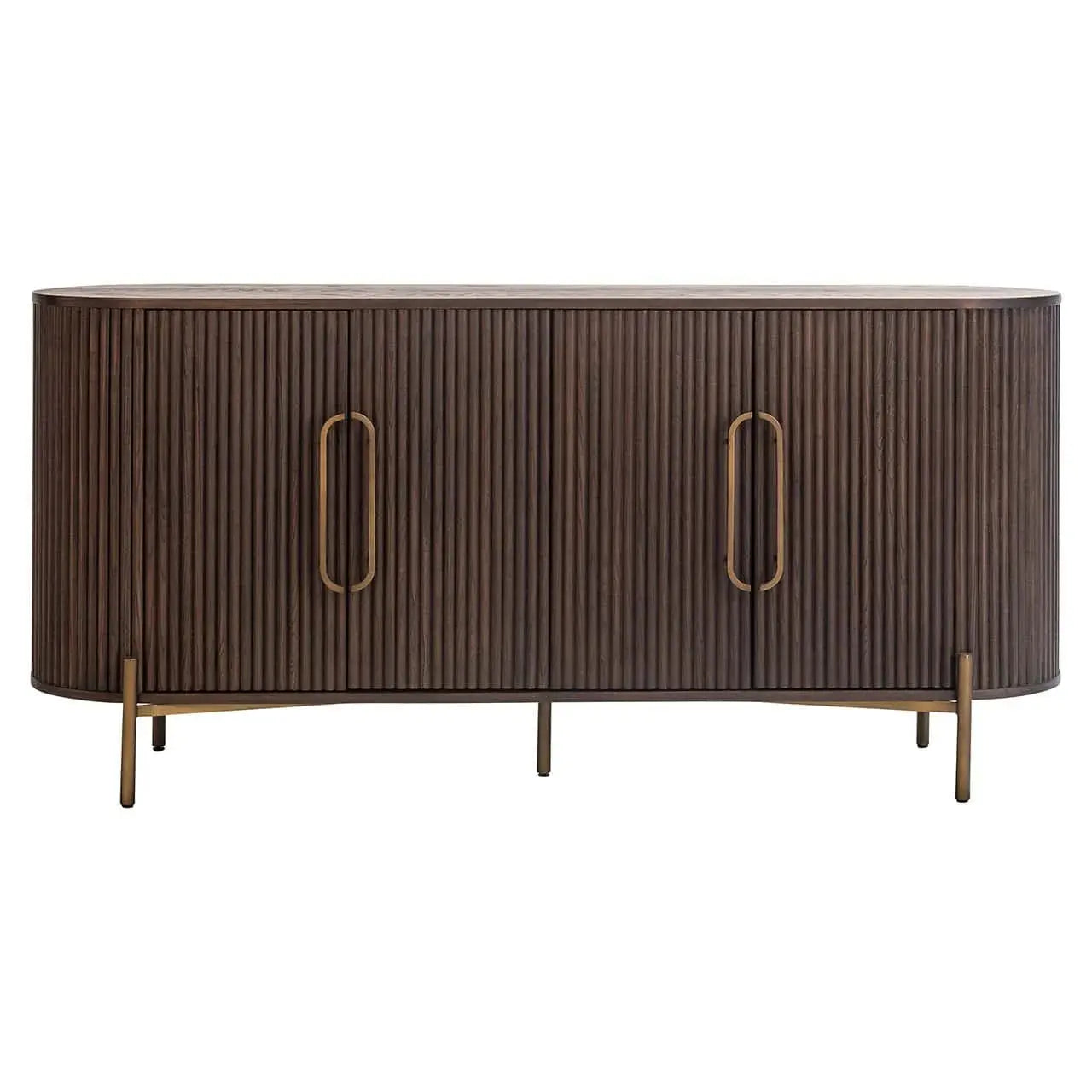 Richmond Interiors Luxor Brown Sideboard   Nicholas John Interiors
