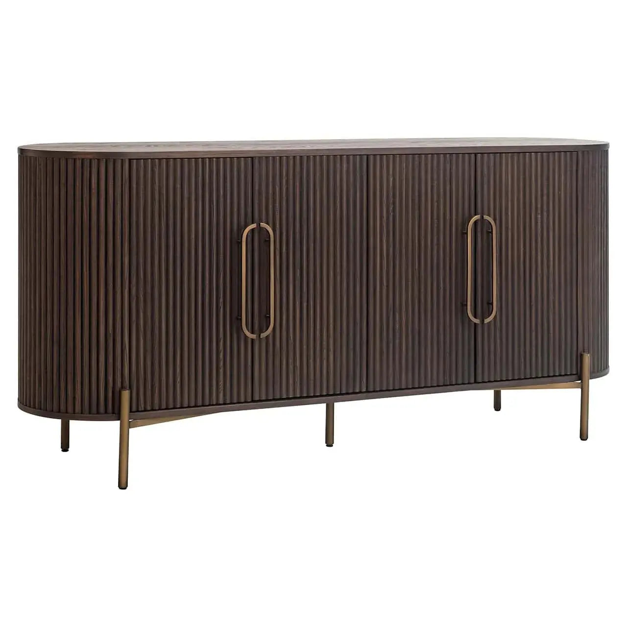 Richmond Interiors Luxor Brown Sideboard   Nicholas John Interiors