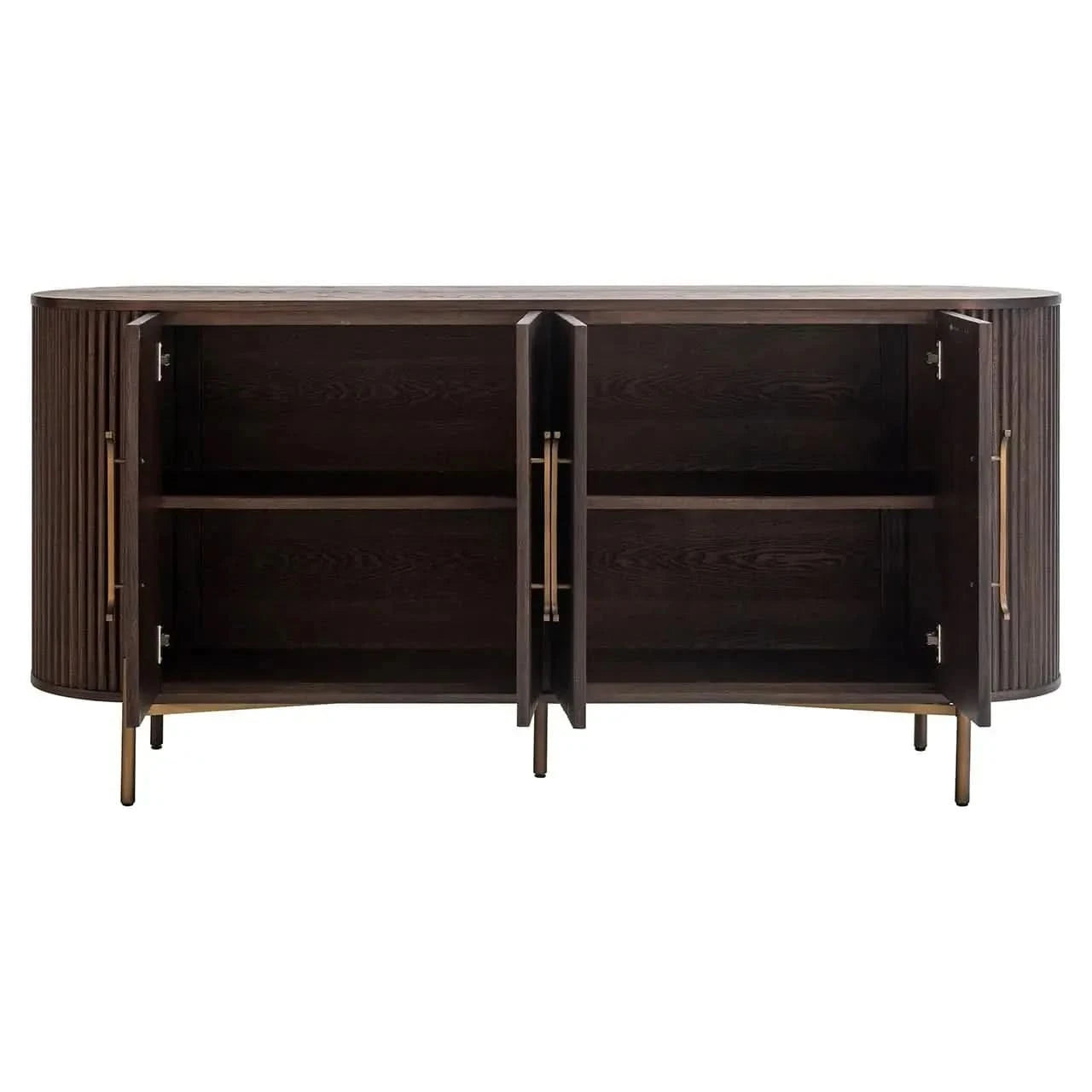Richmond Interiors Luxor Brown Sideboard   Nicholas John Interiors