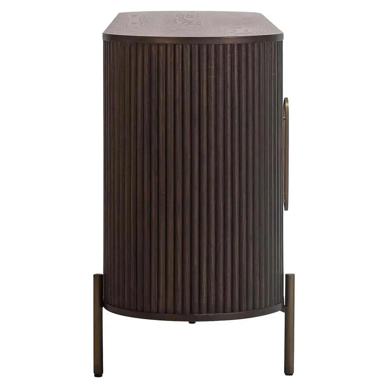 Richmond Interiors Luxor Brown Sideboard   Nicholas John Interiors