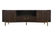 Richmond Interiors Luxor Brown TV Cabinet   Nicholas John Interiors