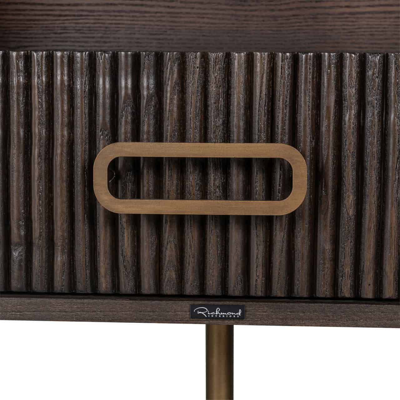 Richmond Interiors Luxor Brown TV Cabinet   Nicholas John Interiors