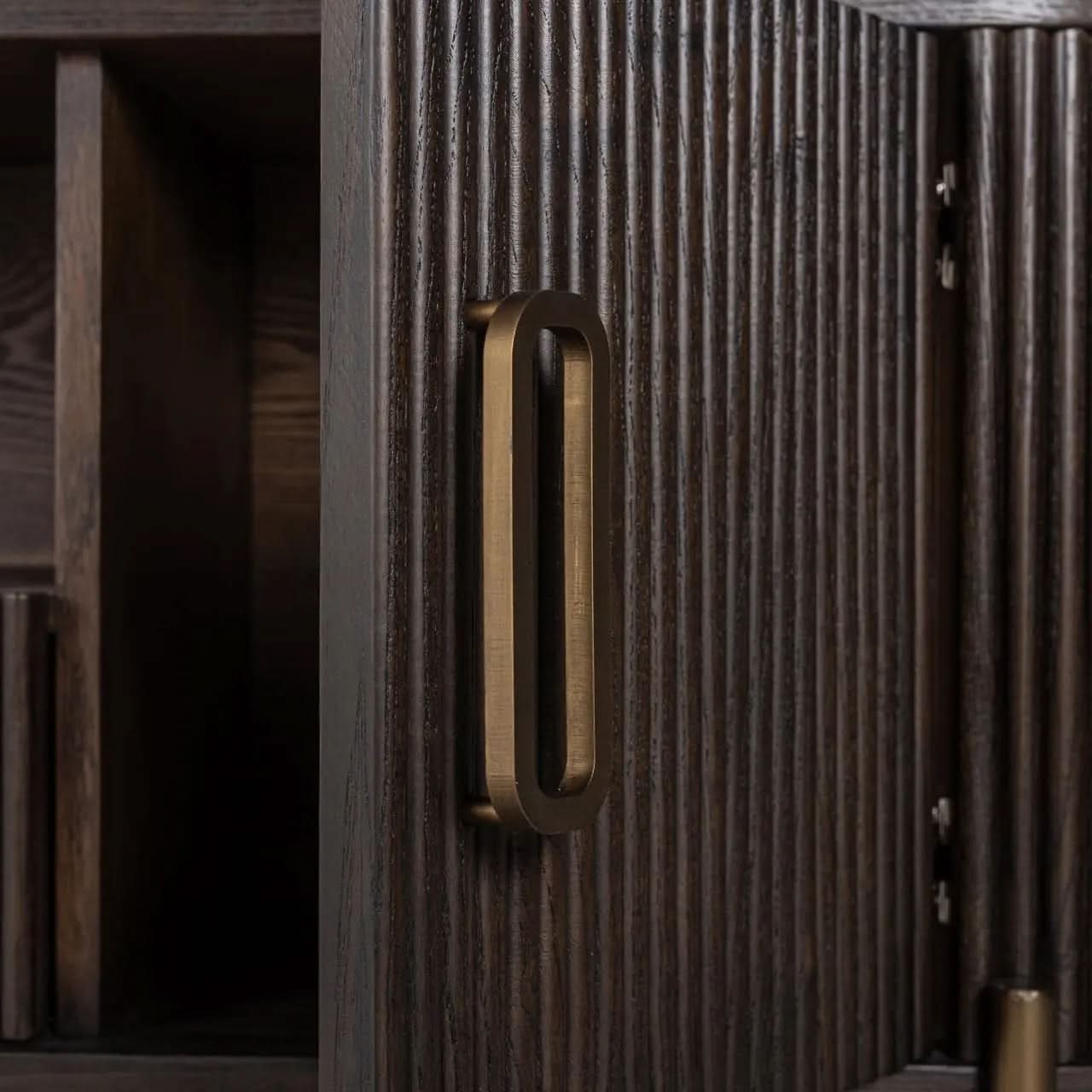 Richmond Interiors Luxor Brown TV Cabinet   Nicholas John Interiors