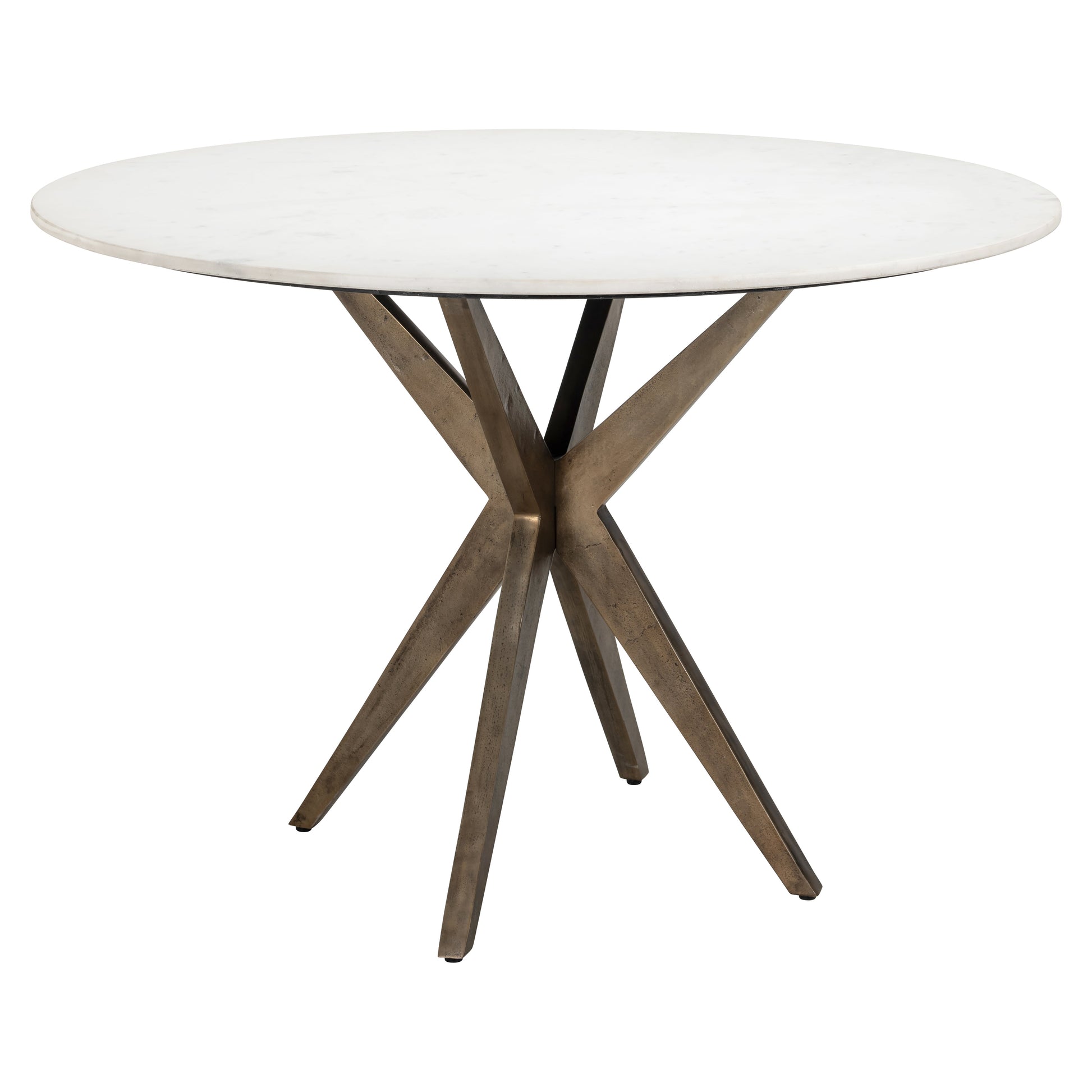 Richmond Interiors Maisy 114cm Dining Table in White  Nicholas John Interiors