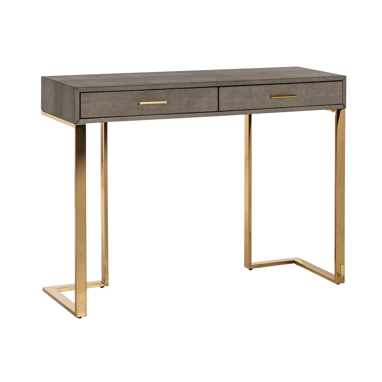 Richmond Interiors Marie-Lou Console Table in Gold  Nicholas John Interiors
