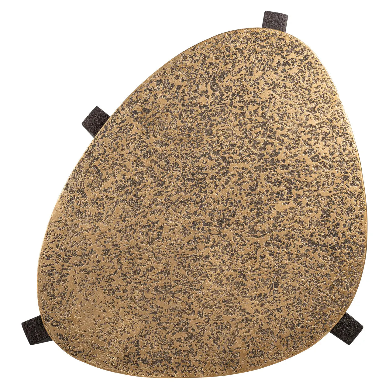 Richmond Interiors Marquee Set of 2 Coffee Table in Black/Gold  Nicholas John Interiors