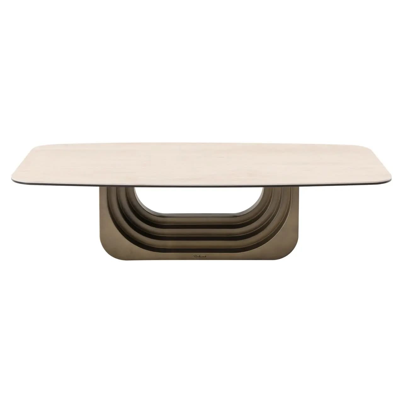 Richmond Interiors Maxfield Beige Coffee Table   Nicholas John Interiors