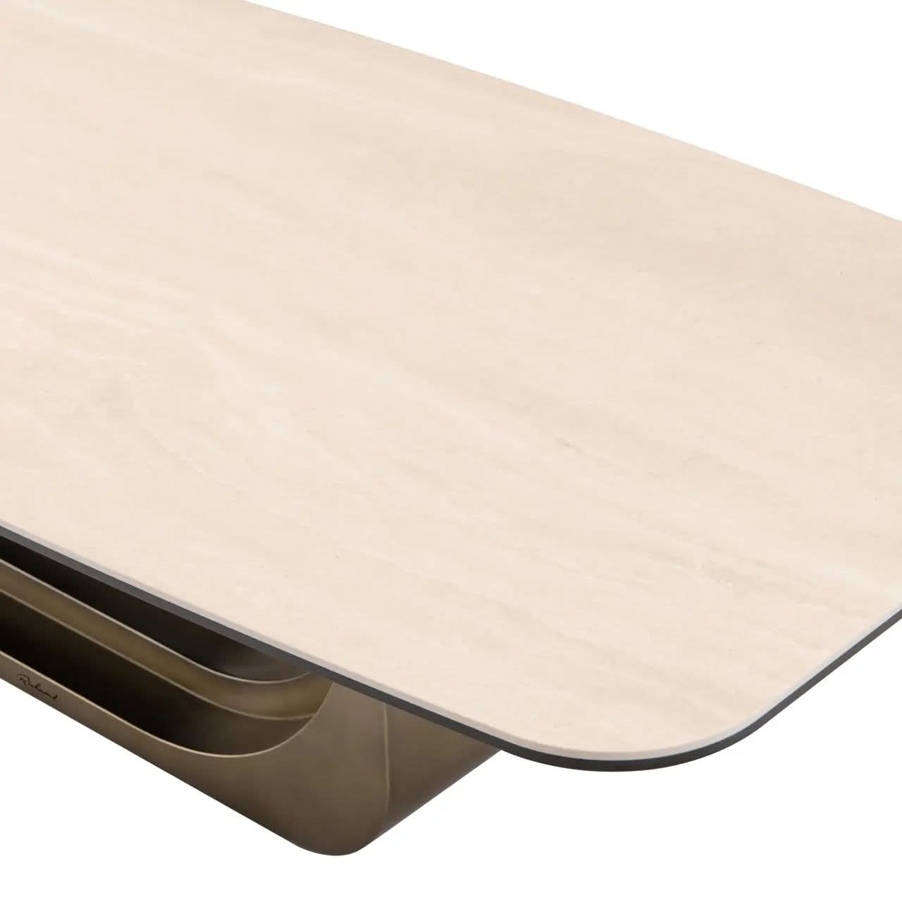 Richmond Interiors Maxfield Beige Coffee Table   Nicholas John Interiors