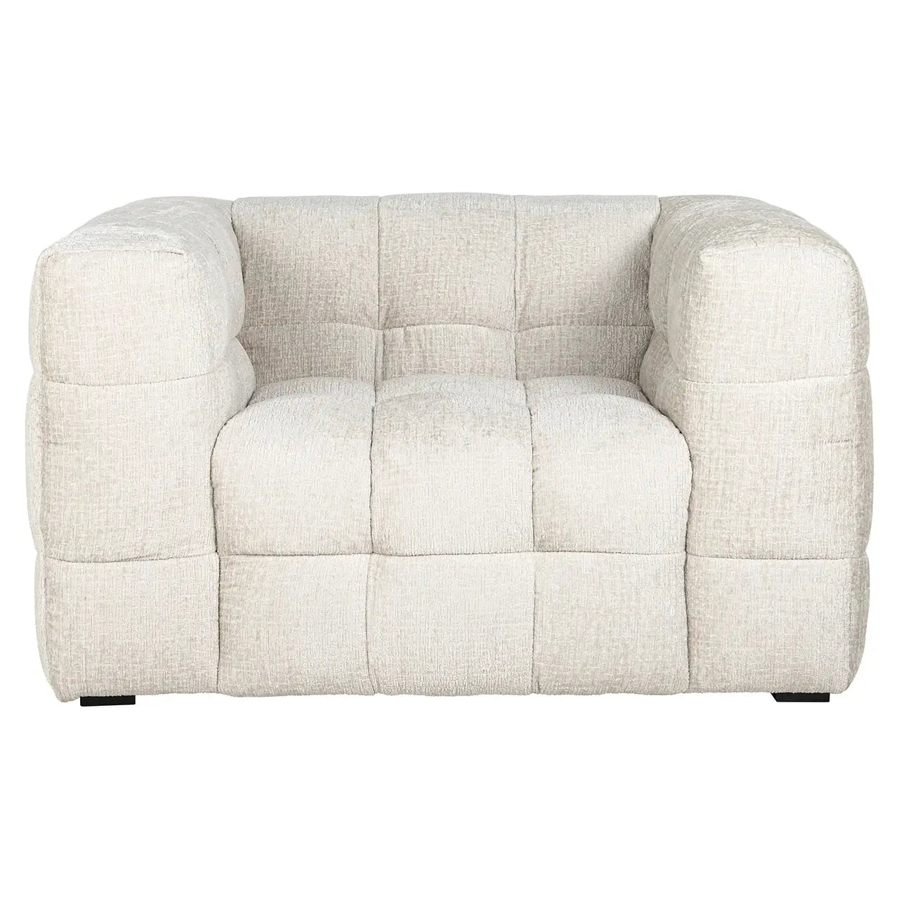 Richmond Interiors Merrol Cream Fusion Fire Retardant Lounge Chair   Nicholas John Interiors