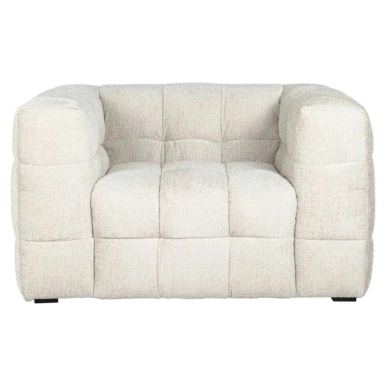 Richmond Interiors Merrol Cream Fusion Fire Retardant Lounge Chair   Nicholas John Interiors