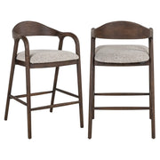 Richmond Interiors Mihara Mocca Fancy Counter Stool