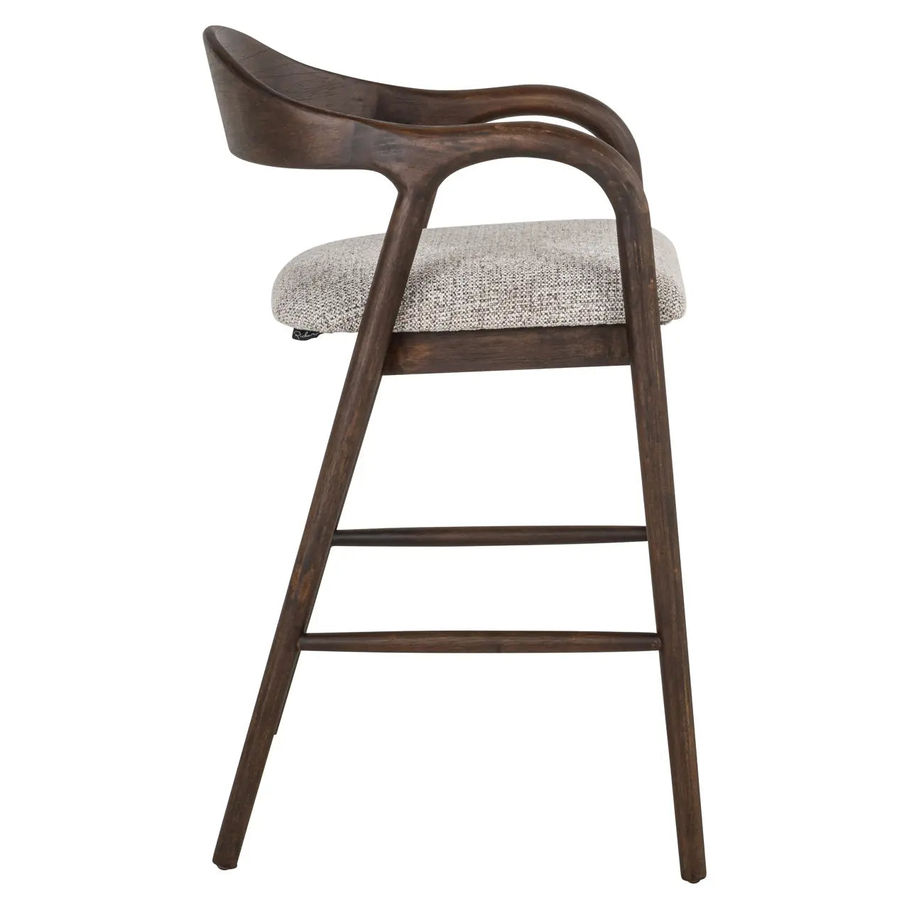 Richmond Interiors Mihara Mocca Fancy Counter Stool