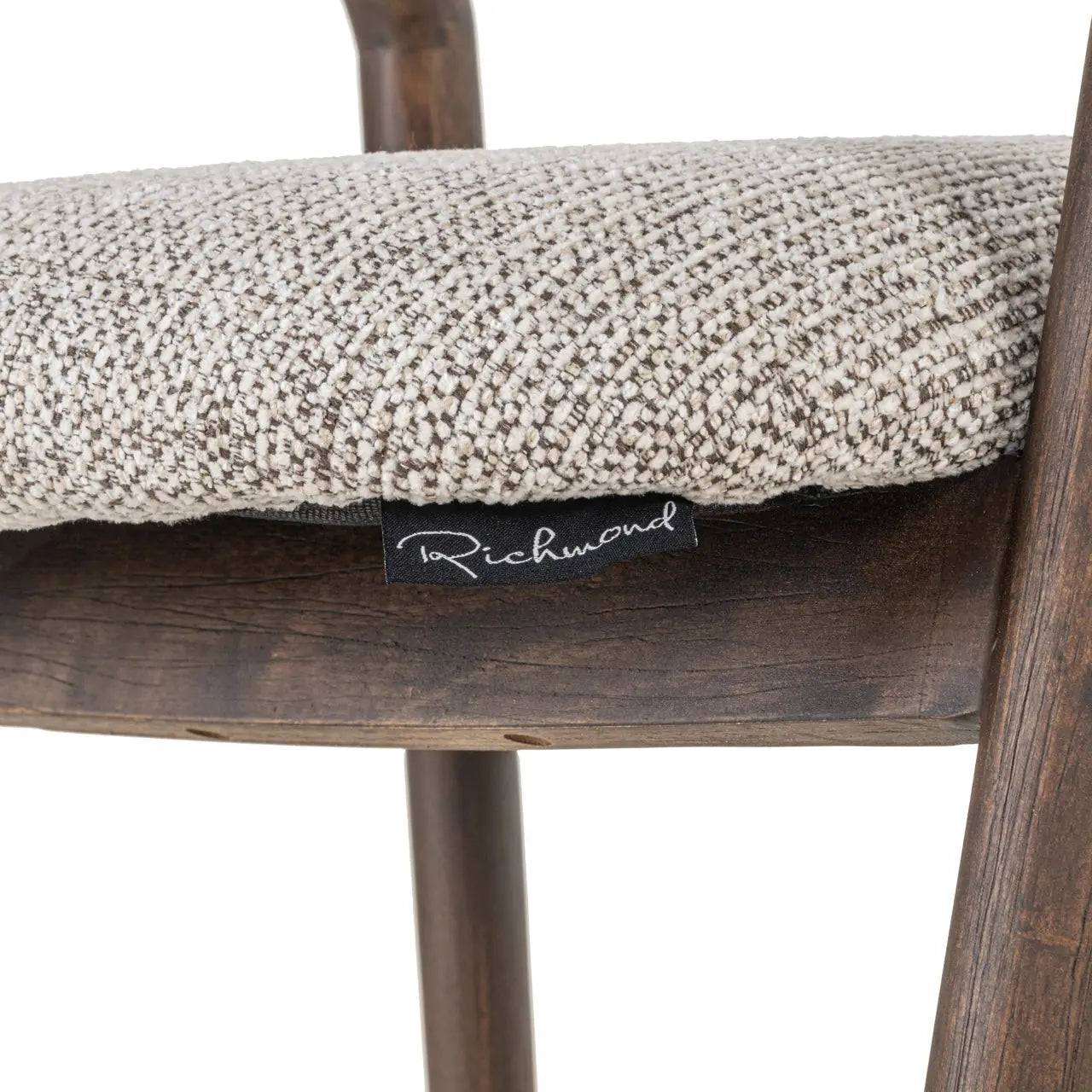 Richmond Interiors Mihara Mocca Fancy Counter Stool