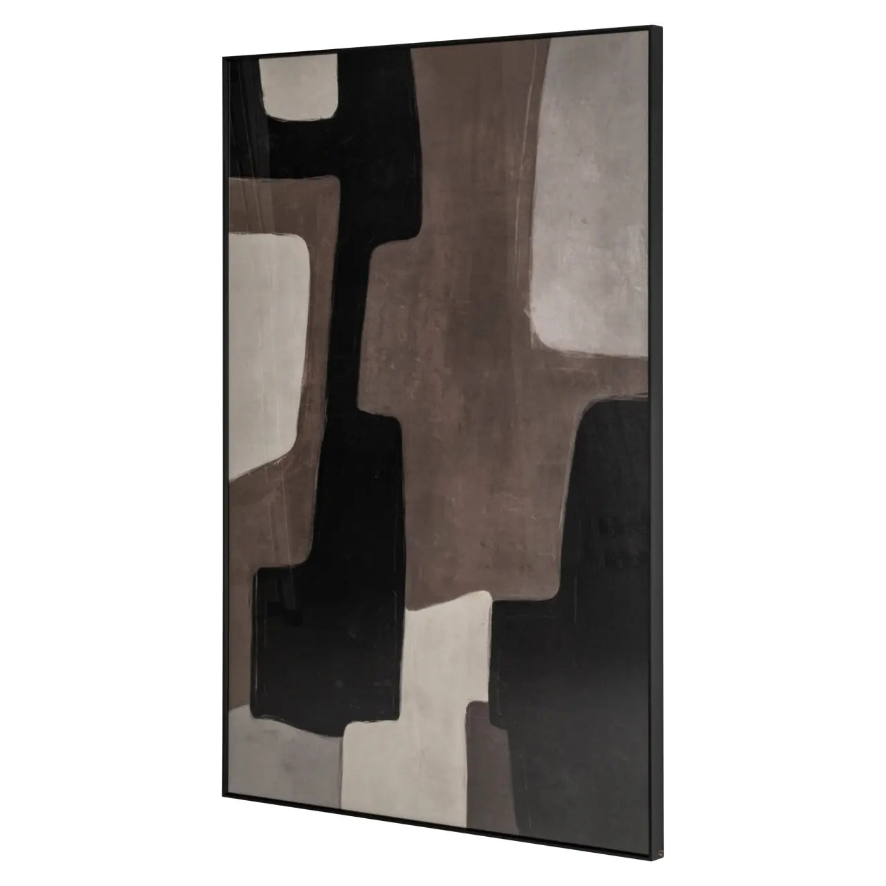 Richmond Interiors Mirage Brown Left Wall Art   Nicholas John Interiors