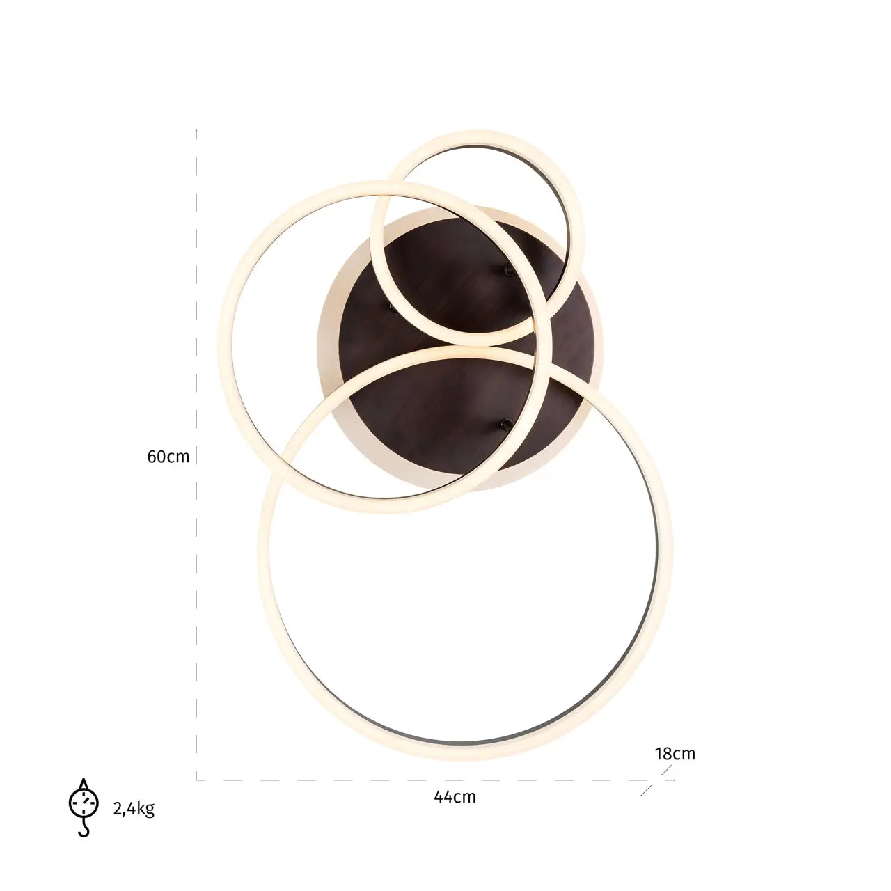 Richmond Interiors Mosa Ceiling Light in Bronze  Nicholas John Interiors