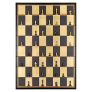 Richmond Interiors Nala Black/Gold Wall Art   Nicholas John Interiors