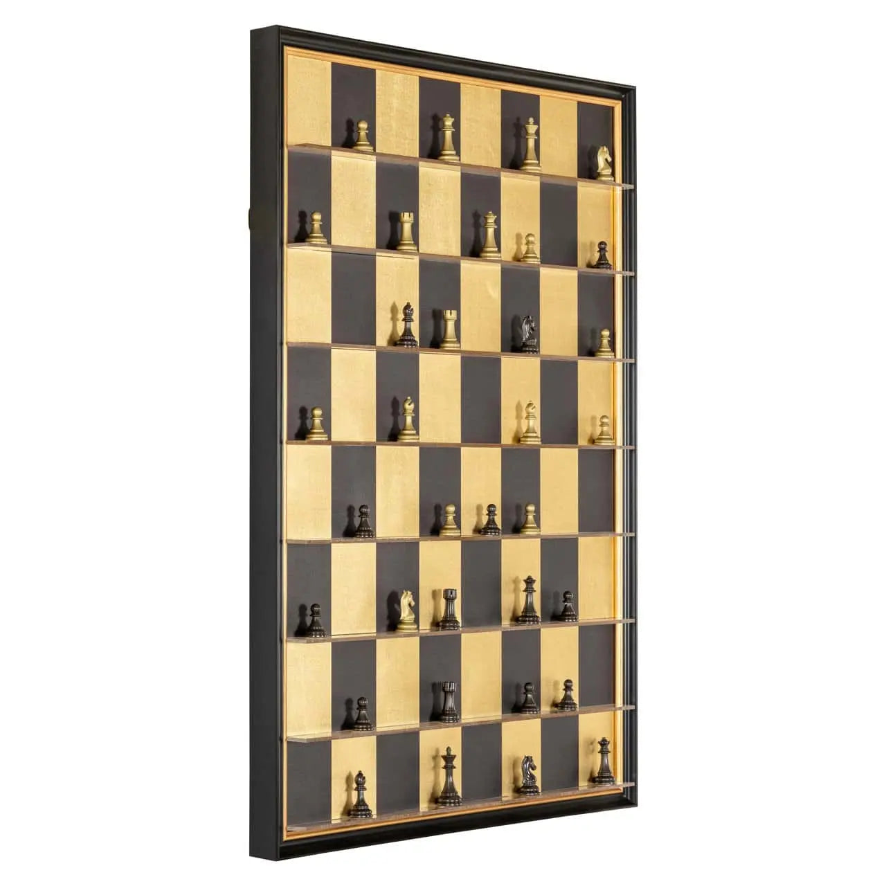 Richmond Interiors Nala Black/Gold Wall Art   Nicholas John Interiors