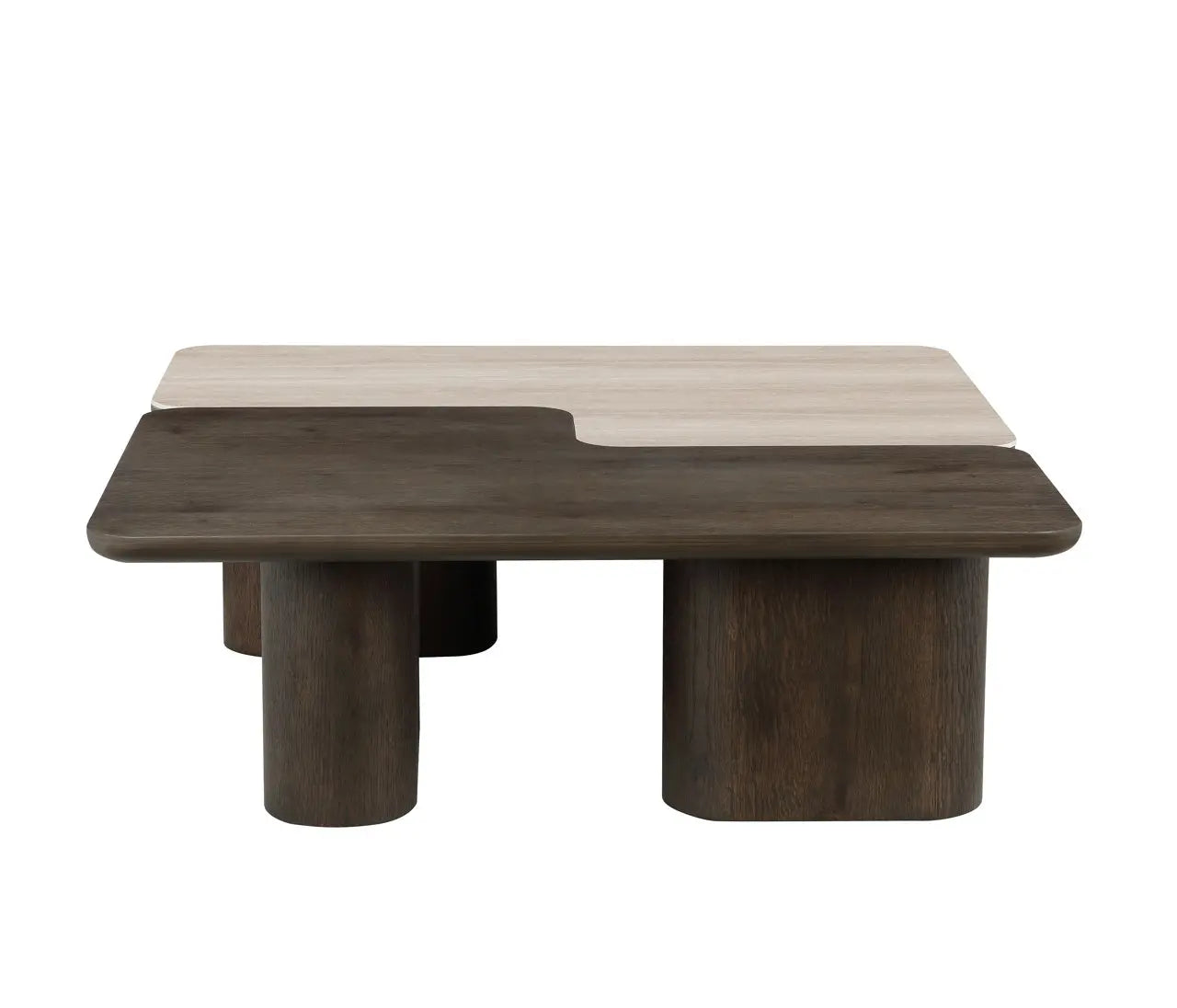 Richmond Interiors Nando Set of 2 Coffee Table in Brown  Nicholas John Interiors