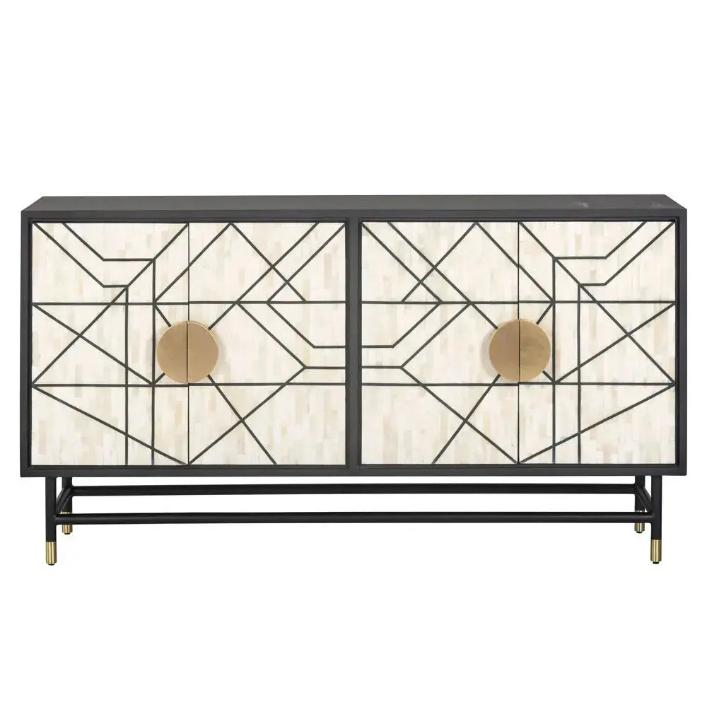 Richmond Interiors Novas 4 Door Sideboard OUTLET   Nicholas John Interiors