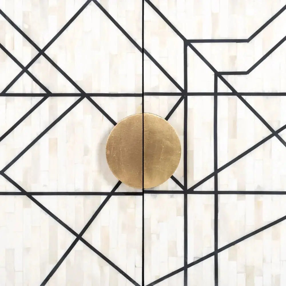 Richmond Interiors Novas 4 Door Sideboard OUTLET   Nicholas John Interiors