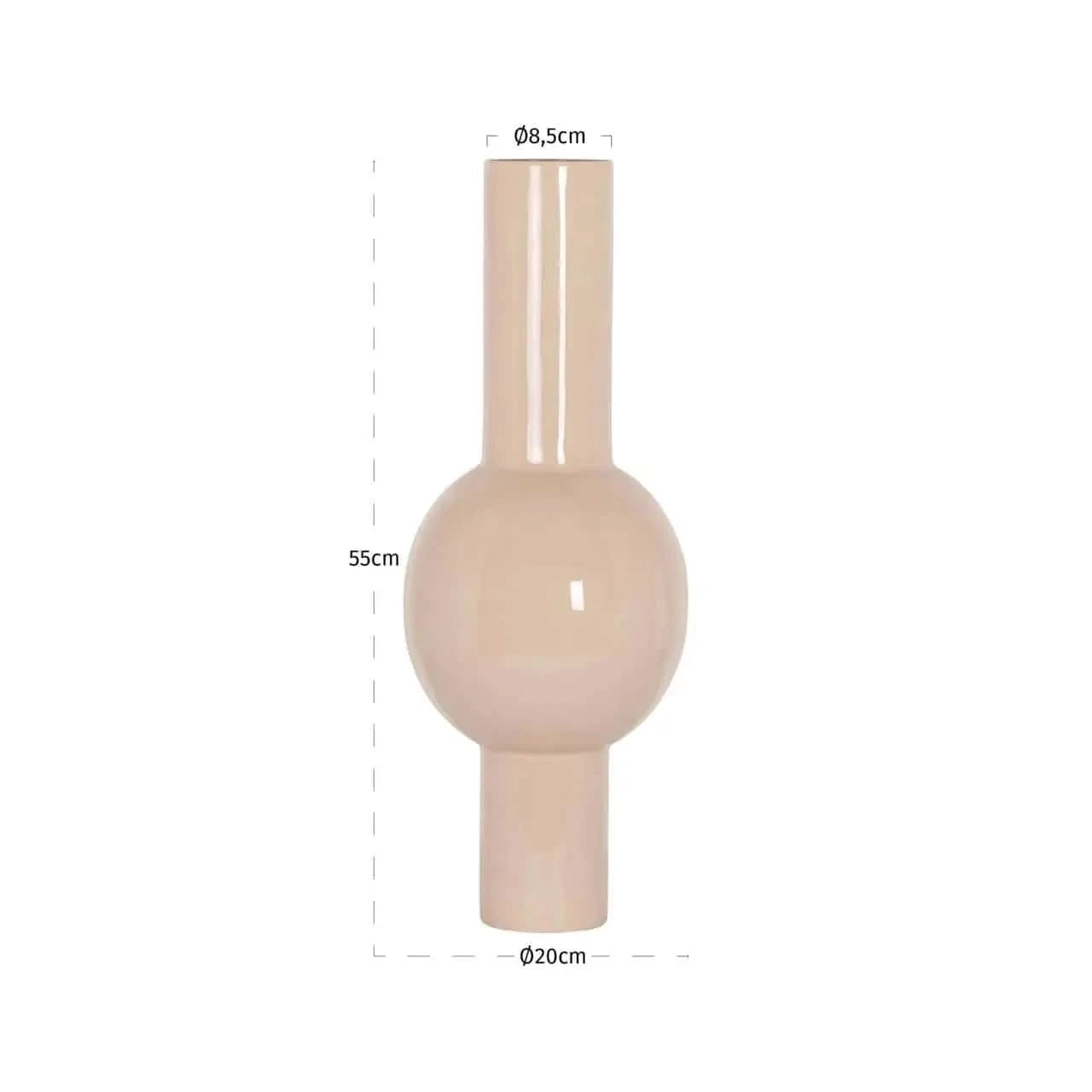 Richmond Interiors Novee Tapioca Vase   Nicholas John Interiors