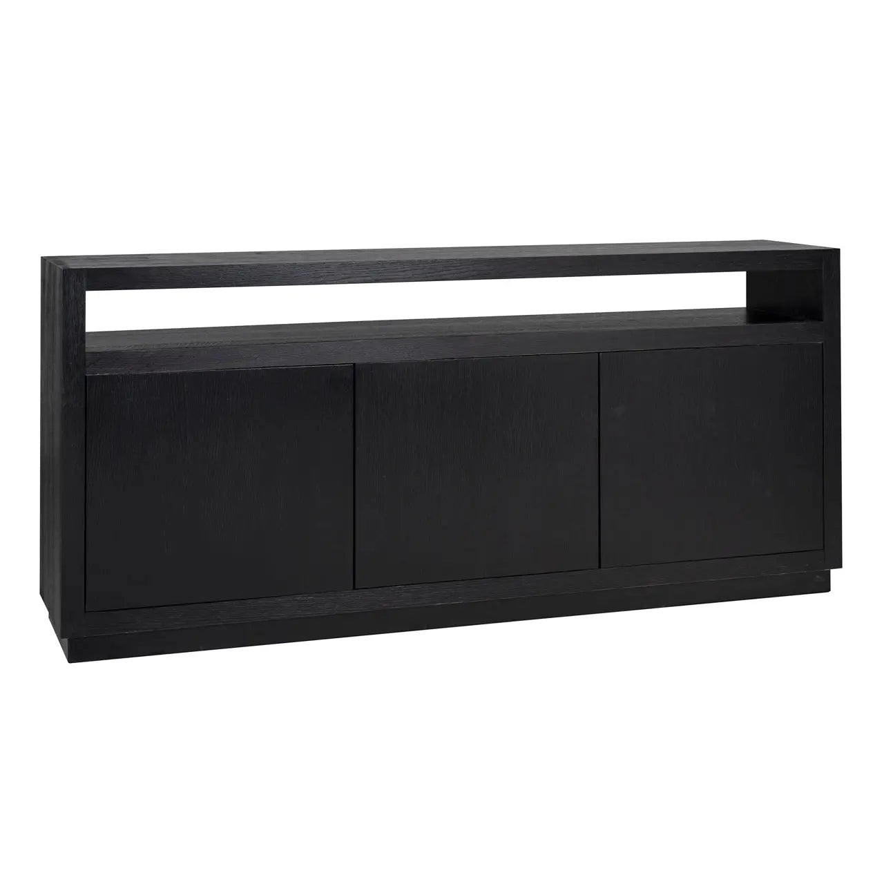 Richmond Interiors Oakura Black 3-Door Oak Veneer Sideboard – 190cm  Nicholas John Interiors