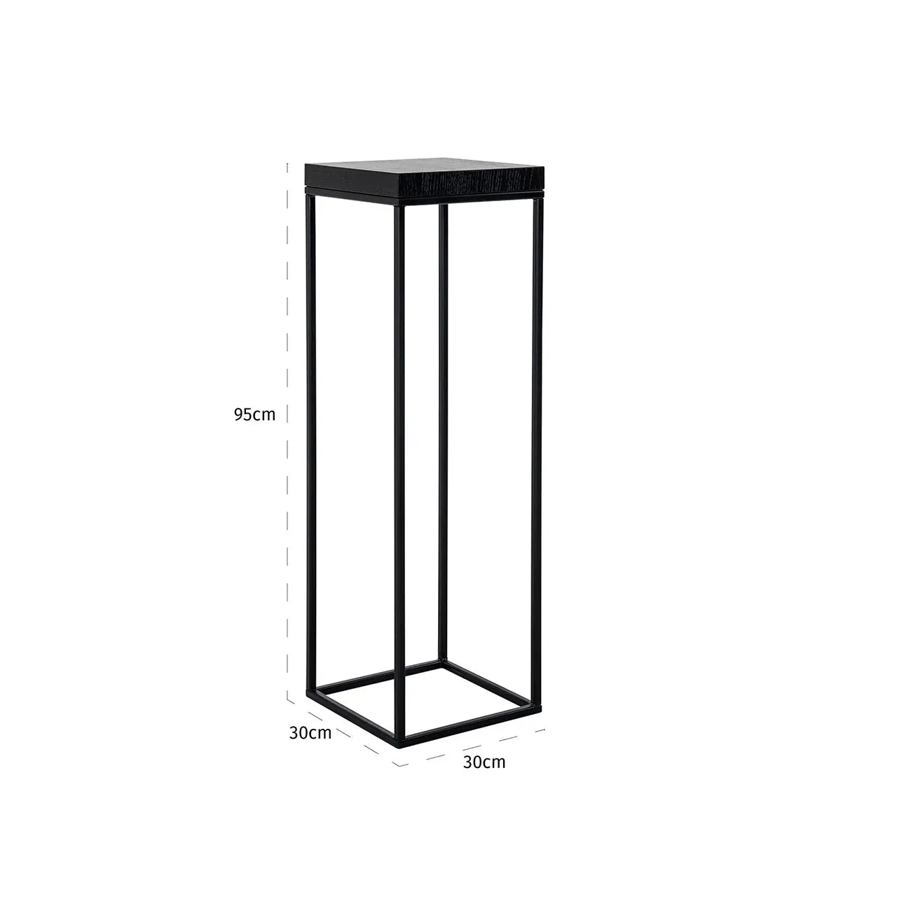 Richmond Interiors Oakura Black Oak Veneer Column  Nicholas John Interiors