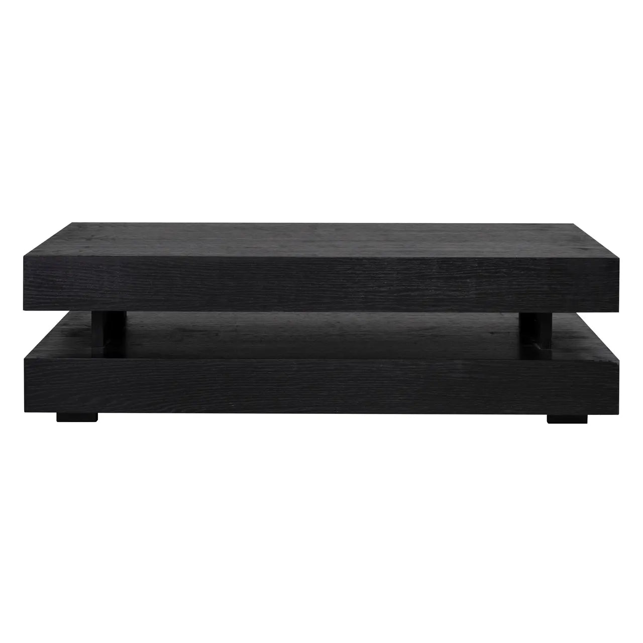 Richmond Interiors Oakura Coffee Table Blok in Black  Nicholas John Interiors